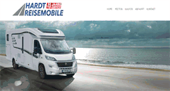Desktop Screenshot of hardt-reisemobile.de